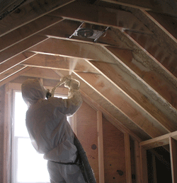 Cambridge ON attic spray foam insulation